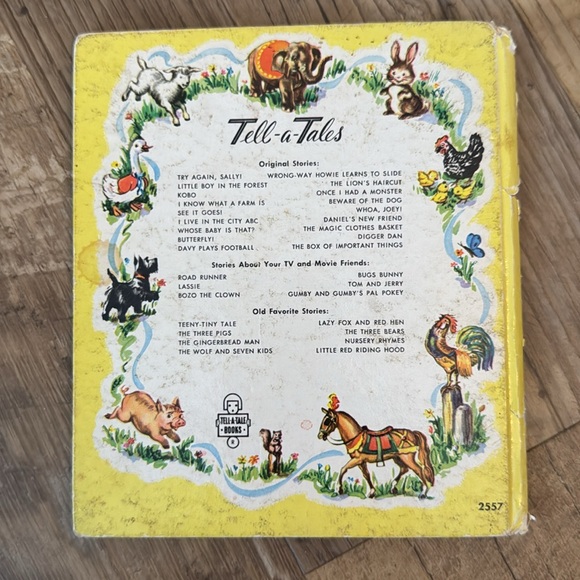 Vintage 1953 Children's Whitman Tell-A-Tale Book RACKETY-BOOM by Betty Wright - Picture 6 of 9